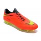 Chaussure De Football - Nike Hypervenom Phantom FG - Terrain Sec - Chaussure Homme Orange Jaune