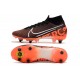 Nike Mercurial Superfly 7 Elite SG-Pro AC Noir Blanc Cramoisi