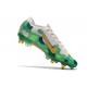 Nike Mercurial Vapor XIII Elite SG-Pro AC Mbappe Gris Vert Or