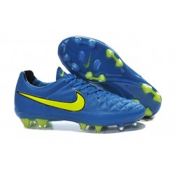 2015 Crampons Nike Tiempo Legend FG Blue Volt Noir