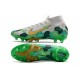 Nike Mercurial Superfly VII Elite AG-PRO Mbappe Gris Or Vert
