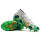 Nike Mercurial Superfly VII Elite AG-PRO Mbappe Gris Or Vert