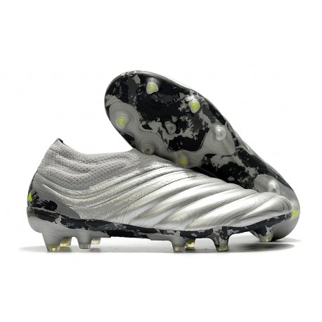 Crampons Football Neuf adidas Copa 20+ FG Argent Jaune Solaire