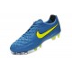 2015 Crampons Nike Tiempo Legend FG Blue Volt Noir