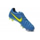 2015 Crampons Nike Tiempo Legend FG Blue Volt Noir