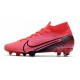 Nike Crampons Football Mercurial Superfly 7 Elite SE FG Cramoisi Noir