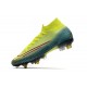 Nike Mercurial Superfly 7 Elite SG-Pro AC Citron Noir Vert