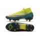 Nike Mercurial Superfly 7 Elite SG-Pro AC Citron Noir Vert