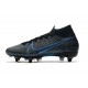 Nike Mercurial Superfly 7 Elite SG-Pro AC Noir Bleu