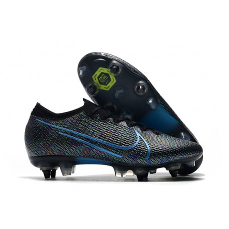 Nike Mercurial Vapor XIII Elite SG-Pro AC Noir Bleu