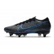 Nike Mercurial Vapor XIII Elite SG-Pro AC Noir Bleu