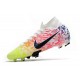 Nike Mercurial Superfly 7 Elite SE FG Neymar Blanc Noir Bleu Volt