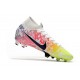 Nike Mercurial Superfly 7 Elite SE FG Neymar Blanc Noir Bleu Volt