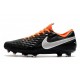 Crampons Neuf Nike Tiempo Legend VIII Elite FG Noir Blanc Orange