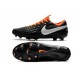 Crampons Neuf Nike Tiempo Legend VIII Elite FG Noir Blanc Orange