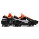 Crampons Neuf Nike Tiempo Legend VIII Elite FG Noir Blanc Orange