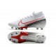 Nike Mercurial Superfly VII Elite AG-PRO Blanc Cramoisi