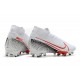 Nike Mercurial Superfly VII Elite AG-PRO Blanc Cramoisi