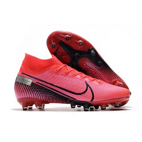 Nike Mercurial Superfly VII Elite AG-PRO Cramoisi Noir