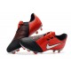 Nike Nouvel Crampon Phantom VNM Elite FG -Cramoisi Argent Noir