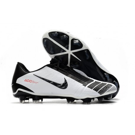 Nike Nouvel Crampon Phantom VNM Elite FG -Noir Blanc Rouge