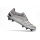 Nouvelles Crampons Football Adidas Copa 19.1 FG Argent Jaune Solaire