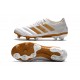 Nouvelles Crampons Football Adidas Copa 19.1 FG Blanc Or