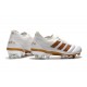 Nouvelles Crampons Football Adidas Copa 19.1 FG Blanc Or