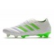 Nouvelles Crampons Football Adidas Copa 19.1 FG Blanc Vert