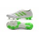 Nouvelles Crampons Football Adidas Copa 19.1 FG Blanc Vert