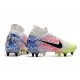 Nike Mercurial Superfly 7 Elite SG-Pro AC Neymar Blanc Noir Bleu Volt