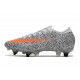 Nike Mercurial Vapor 13 Elite SG-Pro AC CR7 Safari-Blanc Orange Noir