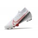 Nike Mercurial Superfly VII Elite DF FG Blanc Cramoisi Noir