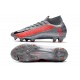 Nike Mercurial Superfly VII Elite DF FG Gris Noir Cramoisi