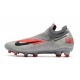 Nike 2020 Phantom Vision 2 Elite DF FG Gris Noir Rouge