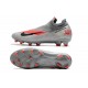 Nike 2020 Phantom Vision 2 Elite DF FG Gris Noir Rouge