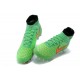 2015 Chaussures Football Magista Obra FG Pas Cher Vert Orange Noir