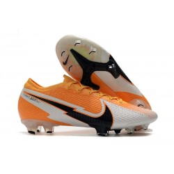 Chaussures Nike Mercurial Vapor XIII Elite FG Orange Laser Noir Blanc