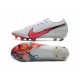 Nike Mercurial Vapor 13 Elite FG ACC Blanc Rouge Bleu