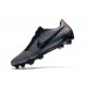 Nike Nouvel Crampon Phantom VNM Elite FG -Noir Bleu Laser Anthracite