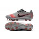 Nike Nouvel Crampon Phantom VNM Elite FG - Gris Noir Rouge