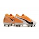 Nike Mercurial Vapor 13 Elite SG-Pro AC Orange Laser Noir Blanc