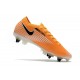 Nike Mercurial Vapor 13 Elite SG-Pro AC Orange Laser Noir Blanc