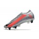 Nike Mercurial Vapor 13 Elite SG-Pro AC Neighbourhood -Gris Noir Rouge