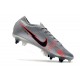 Nike Mercurial Vapor 13 Elite SG-Pro AC Neighbourhood -Gris Noir Rouge