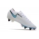 Nike Mercurial Vapor 13 Elite SG-Pro AC Blanc Rouge Bleu