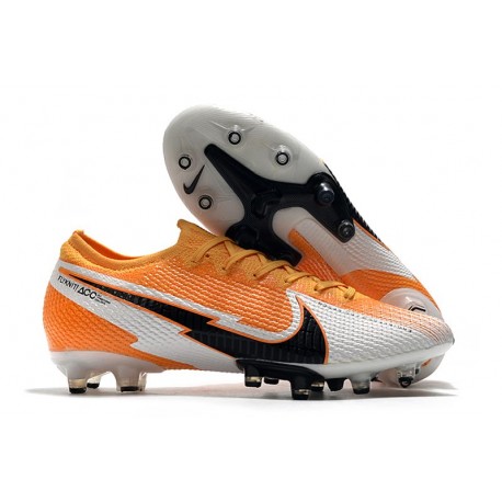 Nike Mercurial Vapor XIII Elite AG Daybreak - Orange Laser Noir Blanc