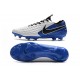 Nike Tiempo Legend 8 Elite FG ACC Blanc Bleu Noir