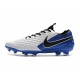 Nike Tiempo Legend 8 Elite FG ACC Blanc Bleu Noir