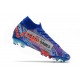 Nike Mercurial Superfly 7 Elite FG Sancho SE11 Bleu Rouge Argent